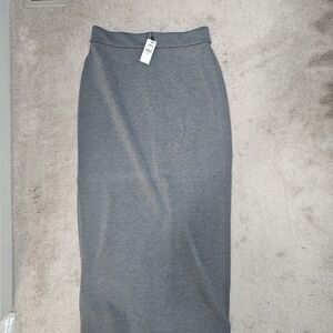 Express Charcoal Pencil Skirt